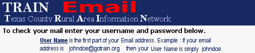 GO TRAIN  WebMail